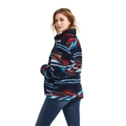 'Ariat' Women's Fleece Chimayo Jacket - Chimayo Jacquard Sherpa -Carhartt || Under Armour || The North Face Shop F22 WMS WEST 10042189 back 1024x1024@2x