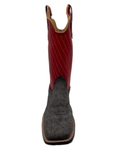 'Fenoglio' Men's 13" Cape Buffalo Western Square Toe - Grey / Red -Carhartt || Under Armour || The North Face Shop FB342426283 1024x1024@2x