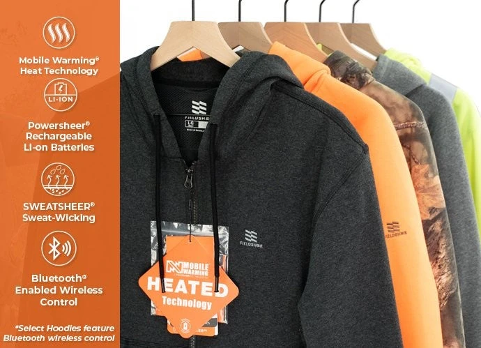 'Fieldsheer' Men's Heated Backcountry Jacket - Black 6 'Fieldsheer' Men's Heated Backcountry Jacket - Black - Image 4