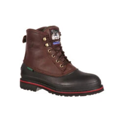'Georgia Boot' Men's 6" Muddog EH WP Steel Toe - Dark Chocolate -Carhartt || Under Armour || The North Face Shop G6633 1024x1024@2x
