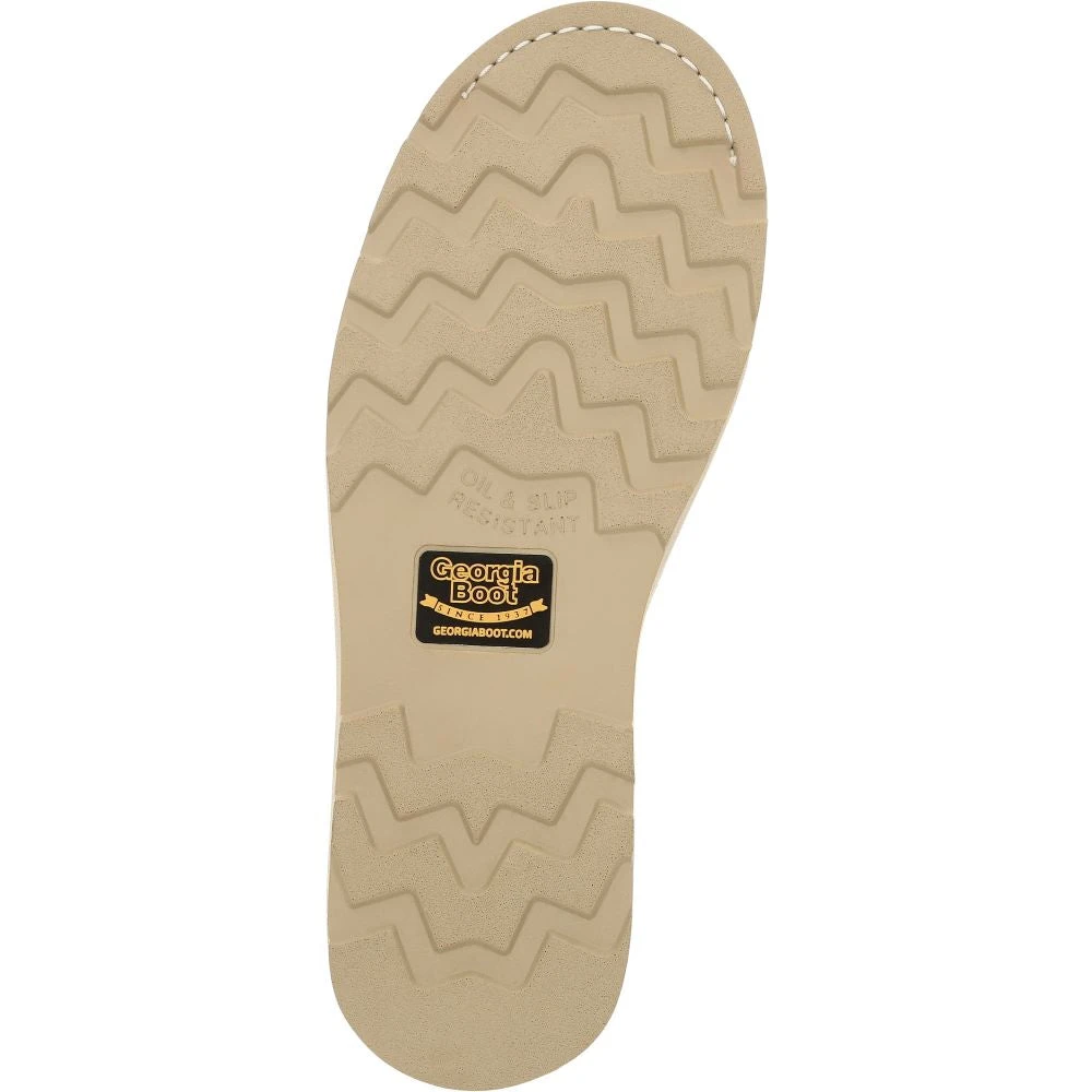'Georgia Boot' Men's 8" Wedge Moc Toe EH Soft Toe - Brown 5 'Georgia Boot' Men's 8" Wedge Moc Toe EH Soft Toe - Brown - Image 3