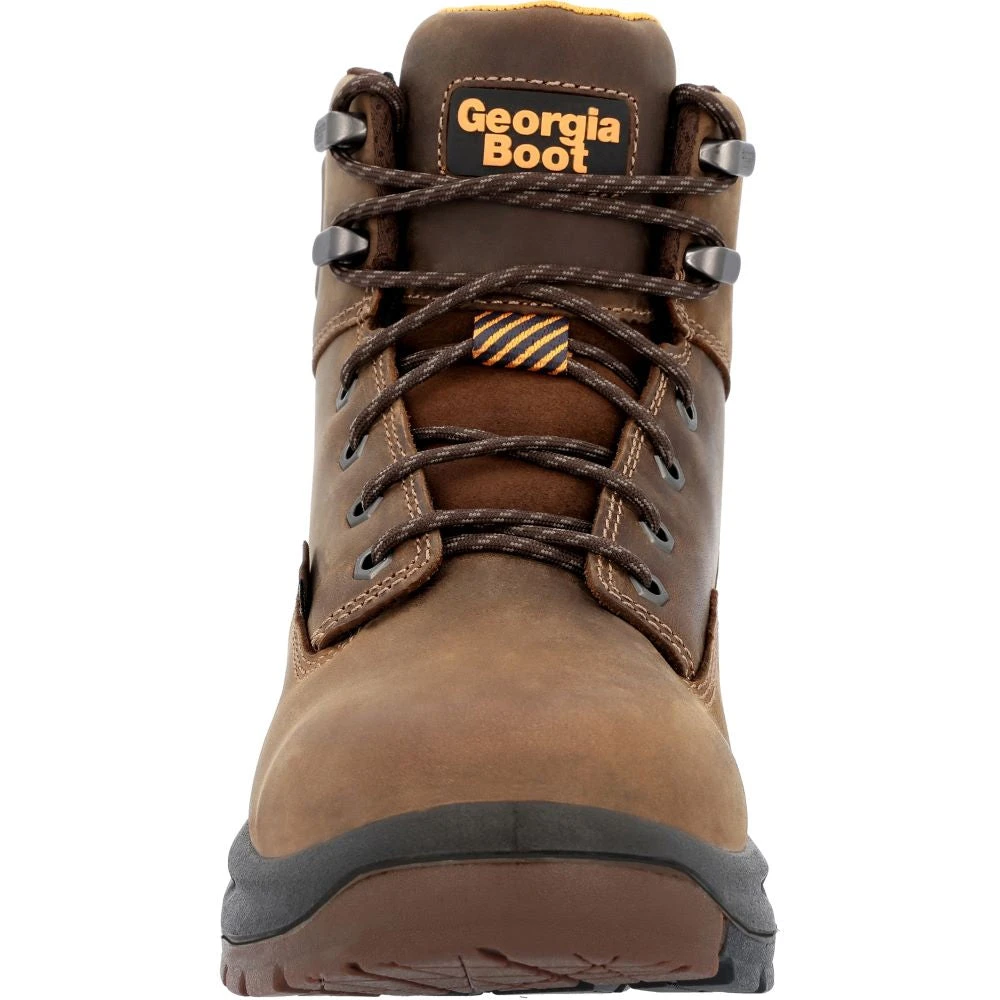 'Georgia Boot' Men's 6" Over Time EH WP Alloy Toe - Brown 4 'Georgia Boot' Men's 6" Over Time EH WP Alloy Toe - Brown - Image 2