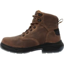 'Georgia Boot' Men's 6" FLXpoint Ultra EH WP Soft Toe - Brown -Carhartt || Under Armour || The North Face Shop GB00551 instep profile 1024x1024@2x
