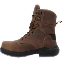 'Georgia Boot' Men's 8" FLXpoint Ultra EH WP Comp Toe - Brown -Carhartt || Under Armour || The North Face Shop GB00554 instep profile 1024x1024@2x