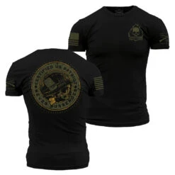 'Grunt Style' Men's Patriot Seal Tee - Black