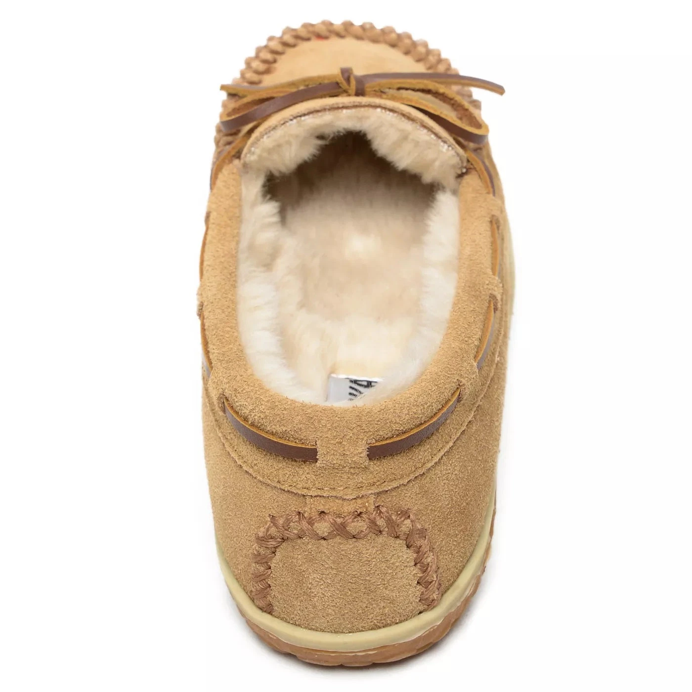 'Minnetonka' Women's Tilia Pile Lined Moc Slipper - Cinnamon 6 'Minnetonka' Women's Tilia Pile Lined Moc Slipper - Cinnamon - Image 4
