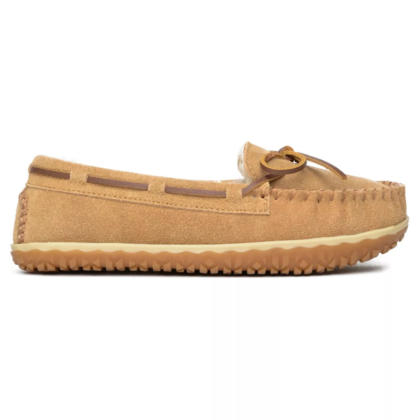 'Minnetonka' Women's Tilia Pile Lined Moc Slipper - Cinnamon 7 'Minnetonka' Women's Tilia Pile Lined Moc Slipper - Cinnamon - Image 5