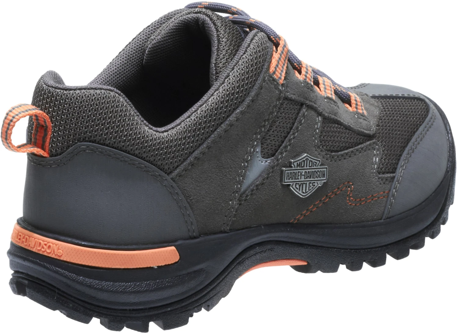 'Harley Davidson' Women's Wincrest Oxford - Grey / Light Orange 10 'Harley Davidson' Women's Wincrest Oxford - Grey / Light Orange - Image 8