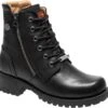 'Harley Davidson' Women's 5.5" Asher Zip Up Boot - Black -Carhartt || Under Armour || The North Face Shop HDW D84250 061917 S18 022 1024x1024@2x