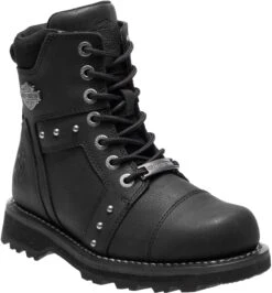 'Harley Davidson' Women's 5.5" Oakleigh Leather - Black -Carhartt || Under Armour || The North Face Shop HDW D84276 100317 S18 045 1024x1024@2x