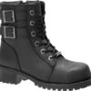 'Harley Davidson' Women's Archer Steel Toe Boot - Black -Carhartt || Under Armour || The North Face Shop HDW D84464 101718 S19 022 1024x1024@2x