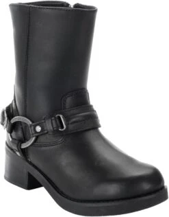 'Harley Davidson' Women's 8" Christa Harness Boot - Black -Carhartt || Under Armour || The North Face Shop HDW D85298 080714 F15 045 1024x1024@2x