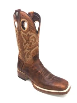 'Tanner Mark' Men's 13" Western Square Toe - Orange (Tan) / Marble Orix -Carhartt || Under Armour || The North Face Shop IMG 3257 1024x1024@2x