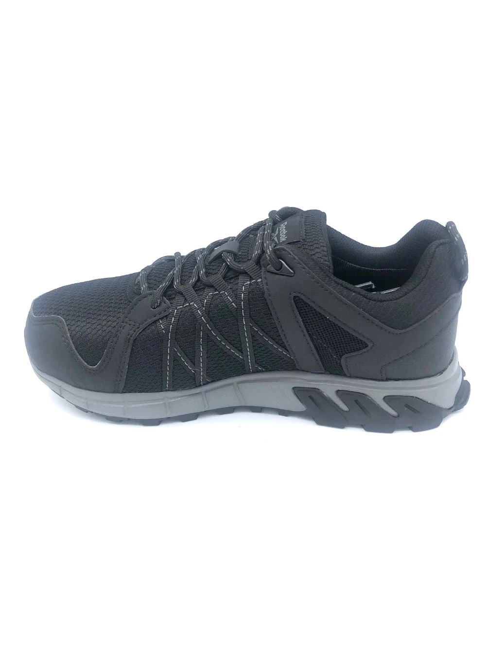'Reebok' Men's Trailgrip Work MetGuard EH Alloy Toe - Black 8 'Reebok' Men's Trailgrip Work MetGuard EH Alloy Toe - Black - Image 6