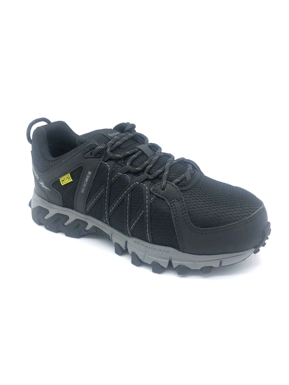 'Reebok' Men's Trailgrip Work MetGuard EH Alloy Toe - Black 3 'Reebok' Men's Trailgrip Work MetGuard EH Alloy Toe - Black
