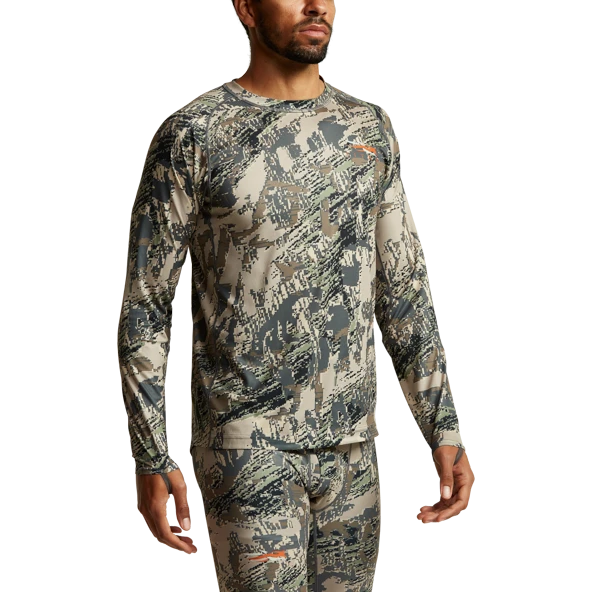'Sitka' Core Lightweight Crew Shirt - Big Game : Optifade Open Country 3 'Sitka' Core Lightweight Crew Shirt - Big Game : Optifade Open Country