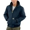 'Carhartt' Men's Loose Fit Firm Duck Insulated Flannel-Lined Active Jacket - Navy -Carhartt || Under Armour || The North Face Shop J140DNY MF18 1 1024x1024@2x