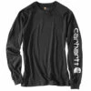'Carhartt' Men's Heavyweight Sleeve Logo T-Shirt - Black -Carhartt || Under Armour || The North Face Shop K231 001 S19 1024x1024@2x