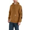 'Carhartt' Men's Midweight Logo Hoodie - Carhartt Brown -Carhartt || Under Armour || The North Face Shop K288 BRN MS22 b 1024x1024@2x