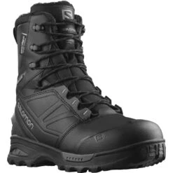 'Salomon' Men's 8" Toundra Pro Climasalomon™ WP Winter - Black / Magnet -Carhartt || Under Armour || The North Face Shop L40472700 5 GHO TOUNDRAPROCSWP Black.png.cq5dam.web .1200.1200 1024x1024@2x