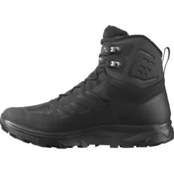 'Salomon' Men's 6" Outblast 400GR Thinsulate™ Climasalomon™ WP Winter - Black / Black -Carhartt || Under Armour || The North Face Shop L40922300 8 GHO OUTblastTSCSWP black.png.cq5dam.web .1200.1200 1024x1024@2x