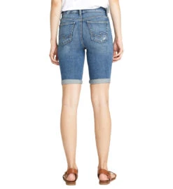 'Silver Jeans' Women's Avery Bermuda Short - Indigo -Carhartt || Under Armour || The North Face Shop L54903SGX354 IND L2 1024x1024@2x
