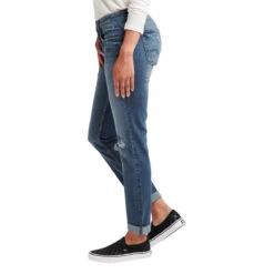 'Silver Jeans' Women's Curvy Boyfriend Mid Rise Slim Leg - Medium Wash -Carhartt || Under Armour || The North Face Shop LA23415AU333 IND 3 1024x1024@2x