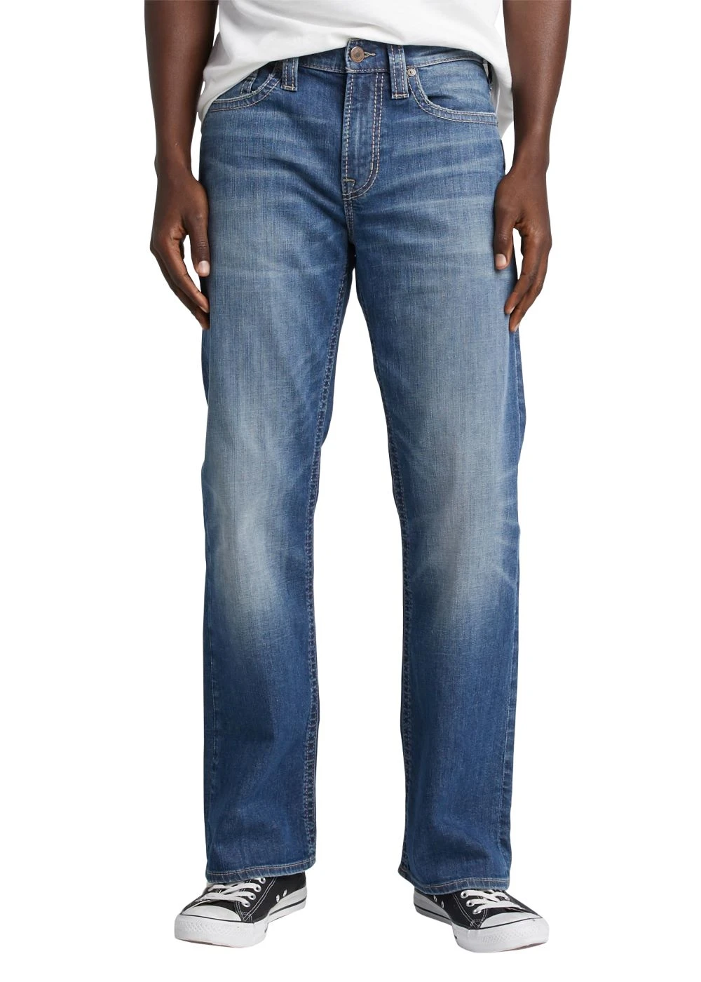 'Silver Jeans' Men's Craig Bootcut - Medium Dark Indigo 3 'Silver Jeans' Men's Craig Bootcut - Medium Dark Indigo