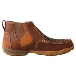 'Twisted X' Men's 4" Chelsea Basket Weave Driving Moc - Oiled Saddle -Carhartt || Under Armour || The North Face Shop MDMG005 RT 4800x4800 95517.1618263309 1024x1024@2x