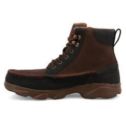 'Twisted X' Men's 6" Crossover Lace Up Soft Toe - Light Brown / Dark Green -Carhartt || Under Armour || The North Face Shop MIE0003.06 4800x4800 R 1024x1024@2x