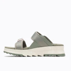 'Merrell' Women's Alpine Cush Slide Sandal - Lichen -Carhartt || Under Armour || The North Face Shop MRLW J004298 032321 S22 180 1024x1024@2x