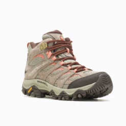 'Merrell' Women's Moab 3 WP Mid Hiker - Bungee Cord -Carhartt || Under Armour || The North Face Shop MRLW J035848 022322 S21 045 1024x1024@2x
