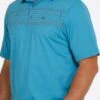 'Cinch' Men's Arenaflex Polo - Blue 2 'Cinch' Men's Arenaflex Polo - Blue -Carhartt || Under Armour || The North Face Shop MTK1865015 1 1024x1024@2x