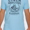 'Cinch' Men's Pioneers & Patriots T-Shirt - Heather Light Blue -Carhartt || Under Armour || The North Face Shop MTT1690492 1 1024x1024@2x