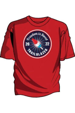 'Cinch' Men's Trailblazer Patriot Popsicle Tee - Strawberry