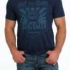 'Cinch' Men's Grit/Glory Screen Print T Shirt - Navy -Carhartt || Under Armour || The North Face Shop MTT1690549 1024x1024@2x
