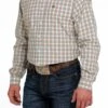 'Cinch' Men's Plaid Classic Fit Button Down - White 1 'Cinch' Men's Plaid Classic Fit Button Down - White -Carhartt || Under Armour || The North Face Shop MTW1105467 2 1024x1024@2x