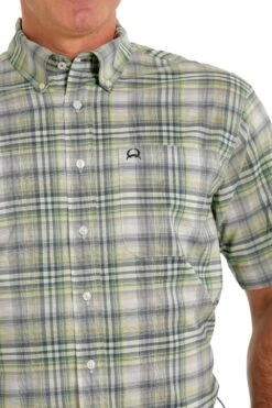 'Cinch' Men's ArenaFlex Plaid Classic Fit Button Down - Multi -Carhartt || Under Armour || The North Face Shop MTW1704118 4 1024x1024@2x