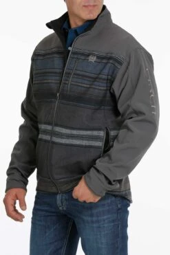 'Cinch' Men's Color Blocked Bonded Jacket - Charcoal 9 'Cinch' Men's Color Blocked Bonded Jacket - Charcoal -Carhartt || Under Armour || The North Face Shop MWJ1518006 2 1024x1024@2x