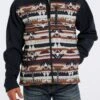 'Cinch' Men's Bonded Jacket - Navy Aztec -Carhartt || Under Armour || The North Face Shop MWJ1583001 1 1024x1024@2x