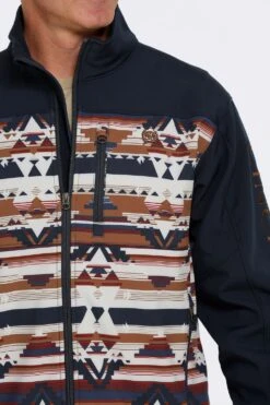 'Cinch' Men's Bonded Jacket - Navy Aztec 8 'Cinch' Men's Bonded Jacket - Navy Aztec -Carhartt || Under Armour || The North Face Shop MWJ1583001 5 1024x1024@2x