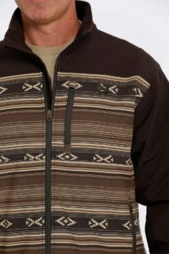 'Cinch' Men's Bonded Jacket - Brown Aztec -Carhartt || Under Armour || The North Face Shop MWJ1583002 5 1024x1024@2x