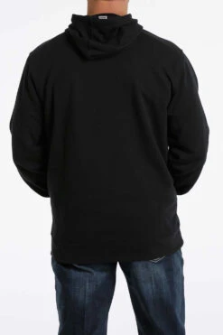 'Cinch' Men's Cinch Applique Hoodie - Black -Carhartt || Under Armour || The North Face Shop MWK1206021 3 1024x1024@2x