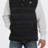 'Cinch' Men's Bonded Vest - Black -Carhartt || Under Armour || The North Face Shop MWV1515014 1 1024x1024@2x