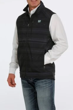 'Cinch' Men's Bonded Vest - Black -Carhartt || Under Armour || The North Face Shop MWV1515014 2 1024x1024@2x