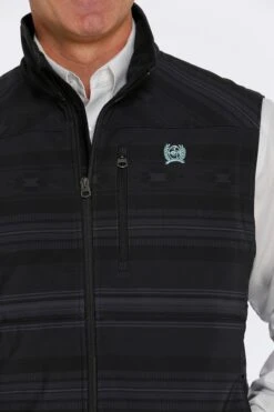 'Cinch' Men's Bonded Vest - Black -Carhartt || Under Armour || The North Face Shop MWV1515014 5 1024x1024@2x