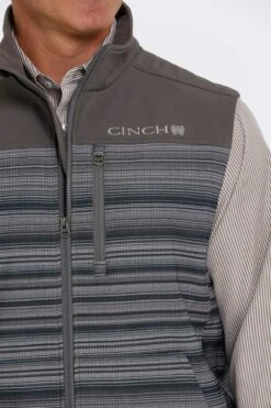 'Cinch' Men's Bonded Vest - Gray -Carhartt || Under Armour || The North Face Shop MWV1563002 4 1024x1024@2x