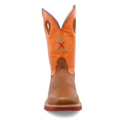 'Twisted X' Men's 12" Western EH Alloy Toe - Tan / Orange -Carhartt || Under Armour || The North Face Shop MXBA003.08 4800X4800 R 1024x1024@2x