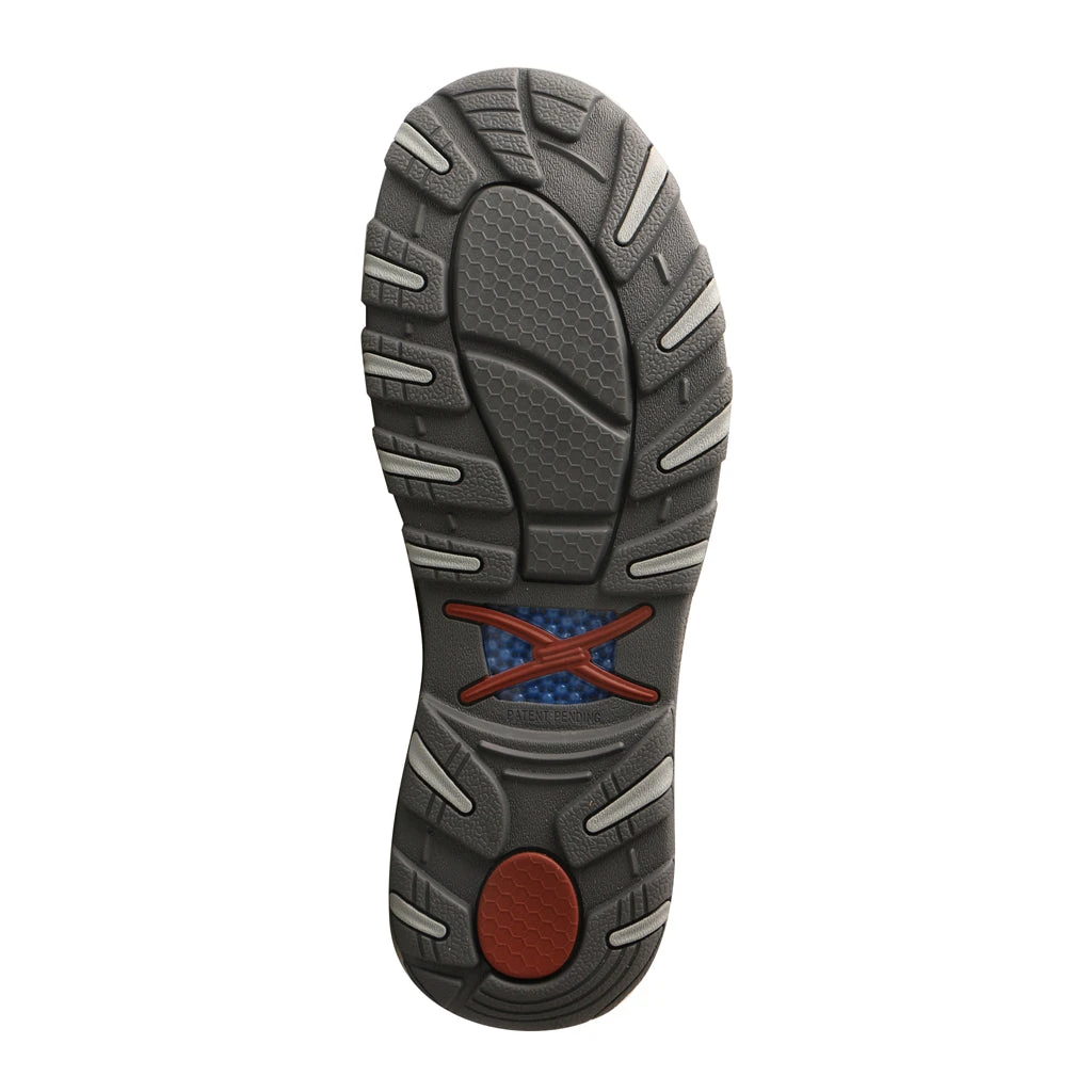 'Twisted X' Men's Cellstretch Chukka Driving Moc - Grey 5 'Twisted X' Men's Cellstretch Chukka Driving Moc - Grey - Image 3