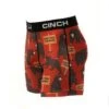'Cinch' Men's 6" Bears Boxer Brief - Red -Carhartt || Under Armour || The North Face Shop MXY6002028 2 1024x1024@2x